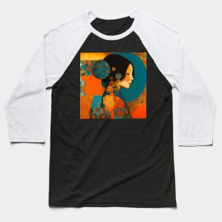 Asian Abstract Baseball T-Shirt